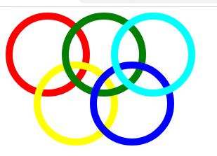 奥运五环emoji图片