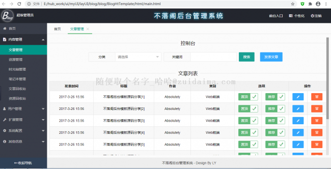 轻松管理，尽在简单文章管理系统之门